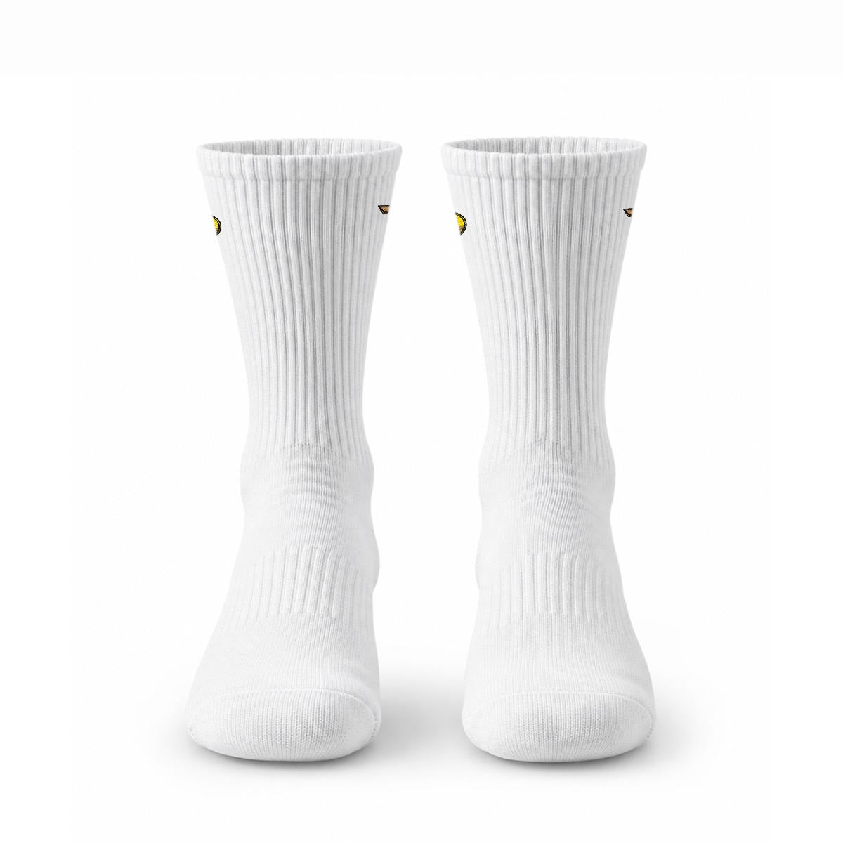 Embroidery Sports Cotton Crew Socks|Cotton - Trendtovar